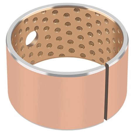 bronze and steel alloy bimetal bushing