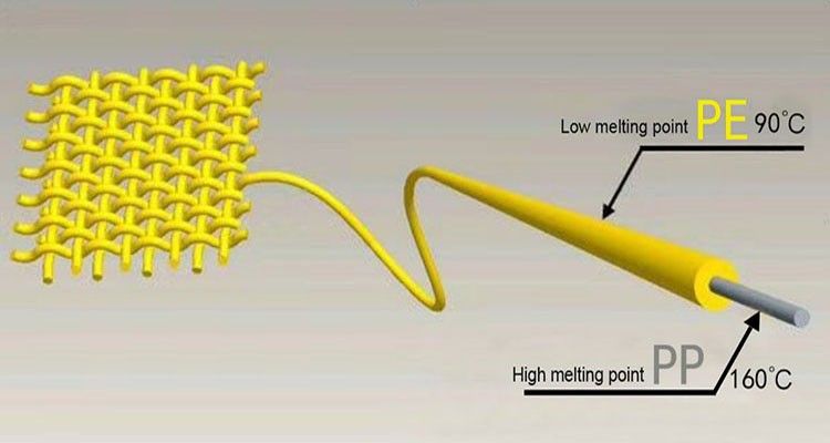 NTEC Provide Low Melting Sheath-Core Monofilament Yarn