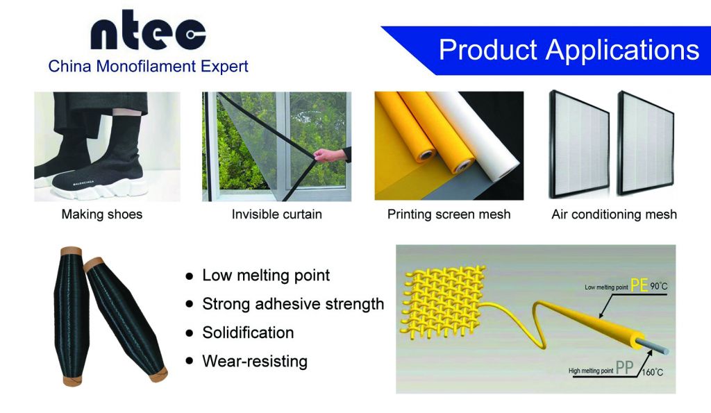 NTEC Provide Low Melting Sheath-Core Monofilament Yarn