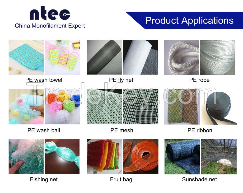 China Supplier HDPE Monofilament Yarn