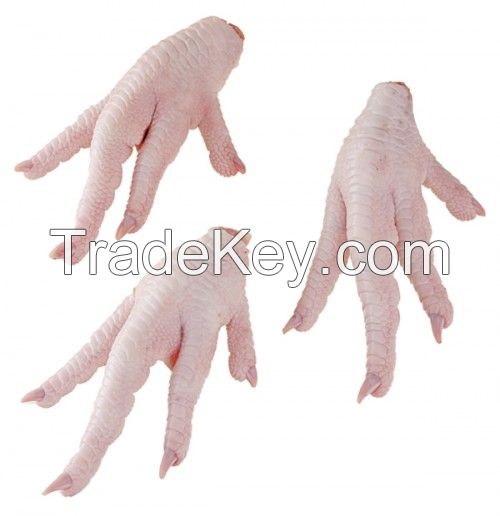 Frozen chicken paws