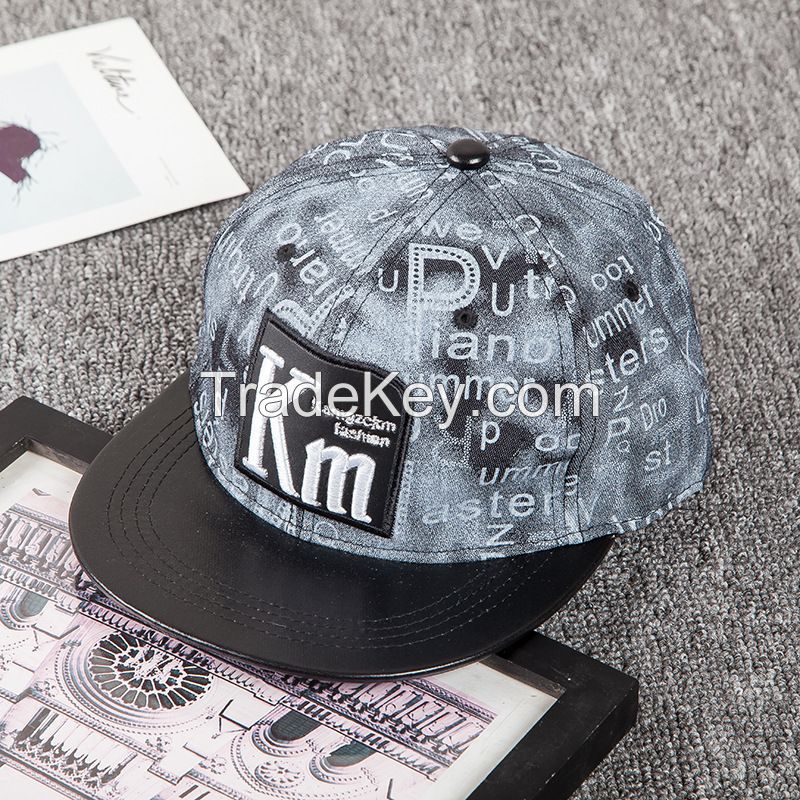 wholesale Letter patch doodle leisure hip hop deniml hats