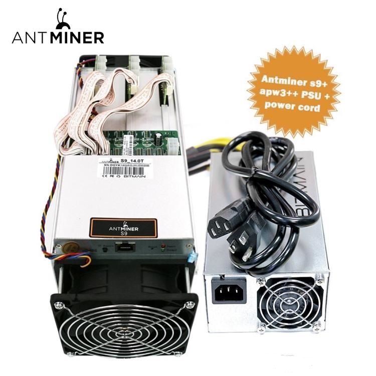 Bitmain antminer S9I 14.5TH/S with original PSU