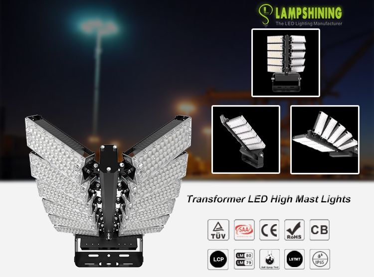 Transformer 600W LED High Mast Stadium Lights