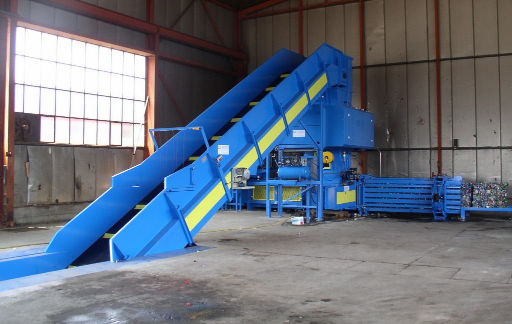 automatic horizontal baler