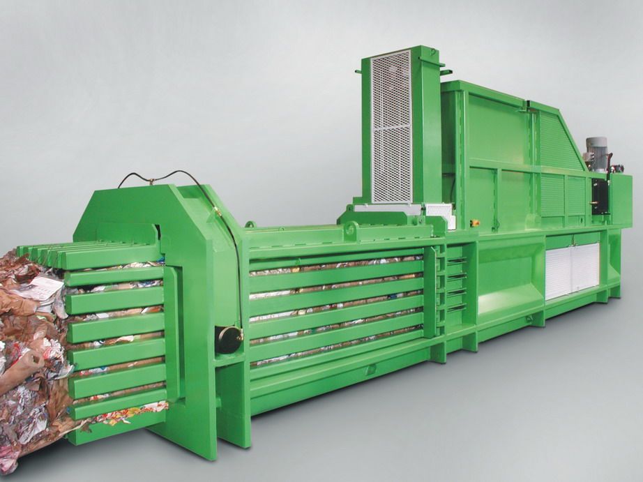 automatic horizontal baler