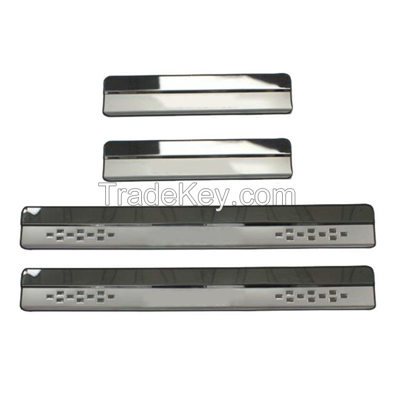 For 2008-2014 2015 2016 2017 Nissan X-Trail X Trail XTrail T32 T31 Stainless Scuff Plate Door Sill Welcome Pedal Car Accessories