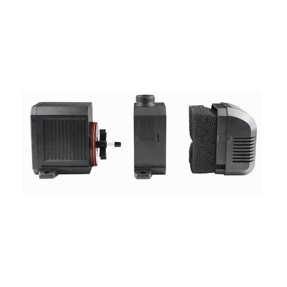 7W 500L/H  Lift 0.9m，Multi Function Submersible Fountain Pump for Aquarium - Black HJ500