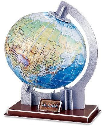 3D Puzzle Globe Paper Dimensional Model Assembled Educational Toys for Children Jigsaw Kids Toys