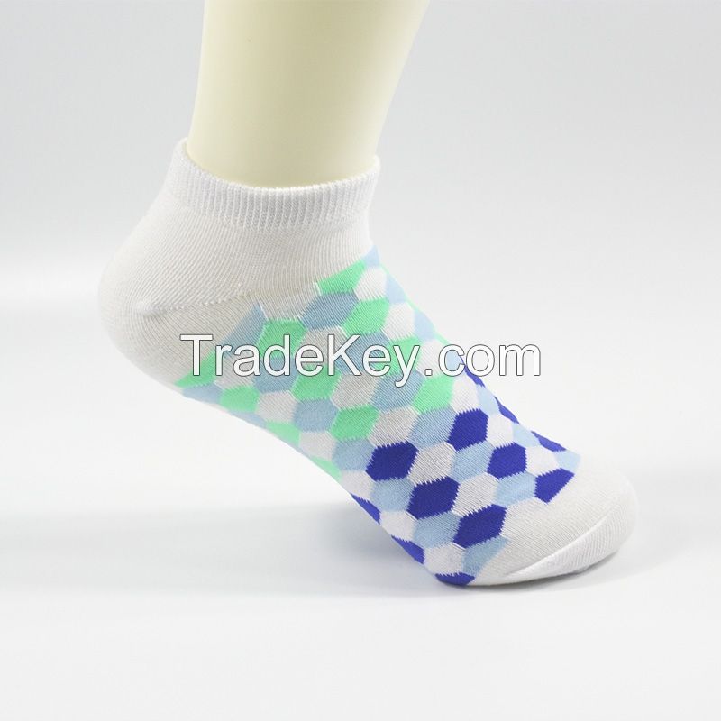 Plaid low show socks, Jacquard low show socks, TC/Cotton socks, fashion socks, fashion apparel, women's socks, jacquard socks