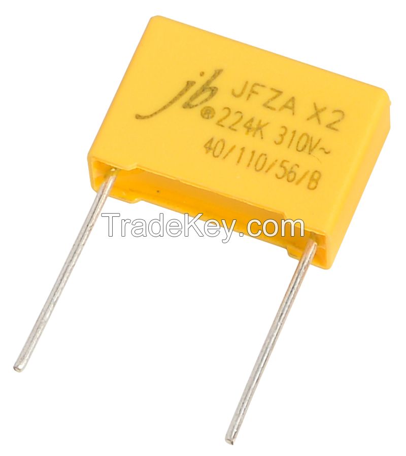 JFZA 310VAC X2 Metallized Polypropylene Film Capacitor