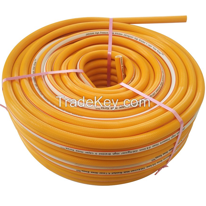 High pressure agricultural spray hose Korea technology manufacturer