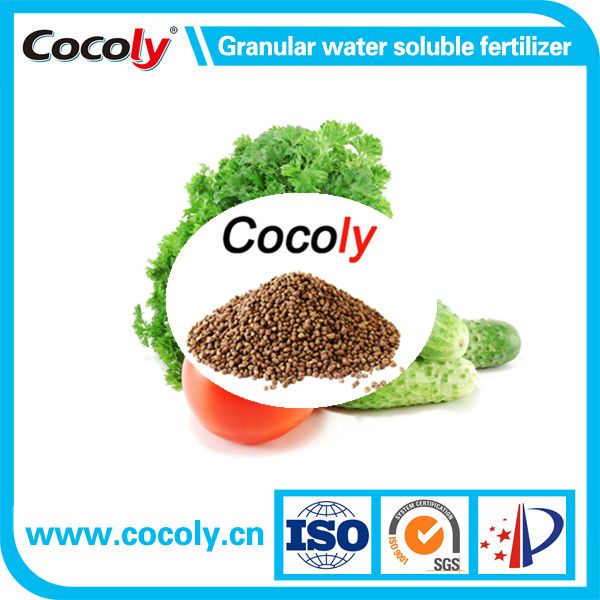 Cocoly foliar fertilizer with 100% water solubility