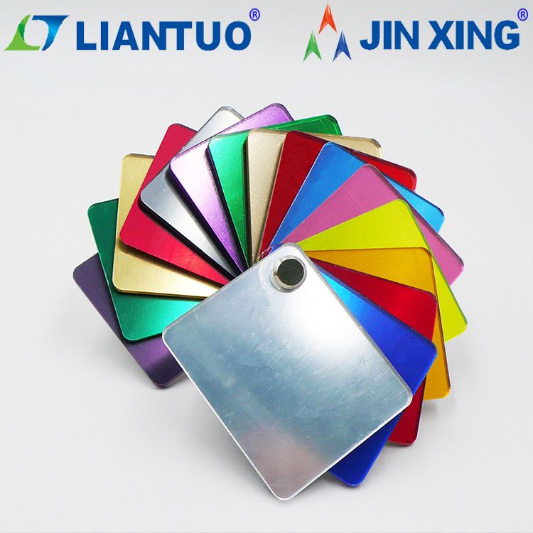 High Quality Color Mirror Acrylic Plastic Sheets