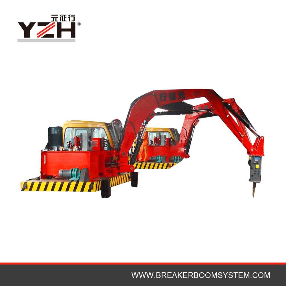 Pedestal Hydraulic Rock Breaker Boom Systems