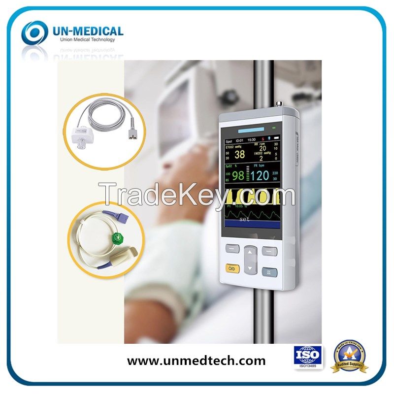 	 Handheld ETCO2 Monitor with SPO2