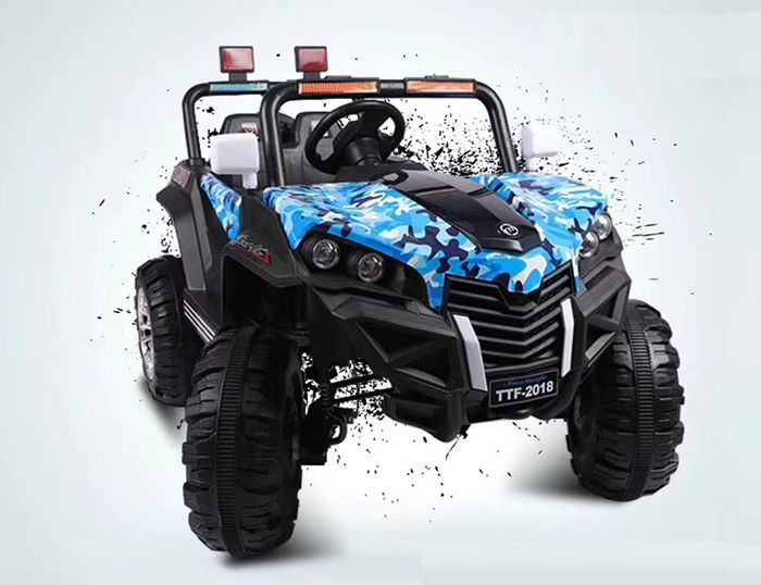 Ride on Car Jeep 12V Electric Truck Kids Battery Powered Remote Control AUX TTF-2018