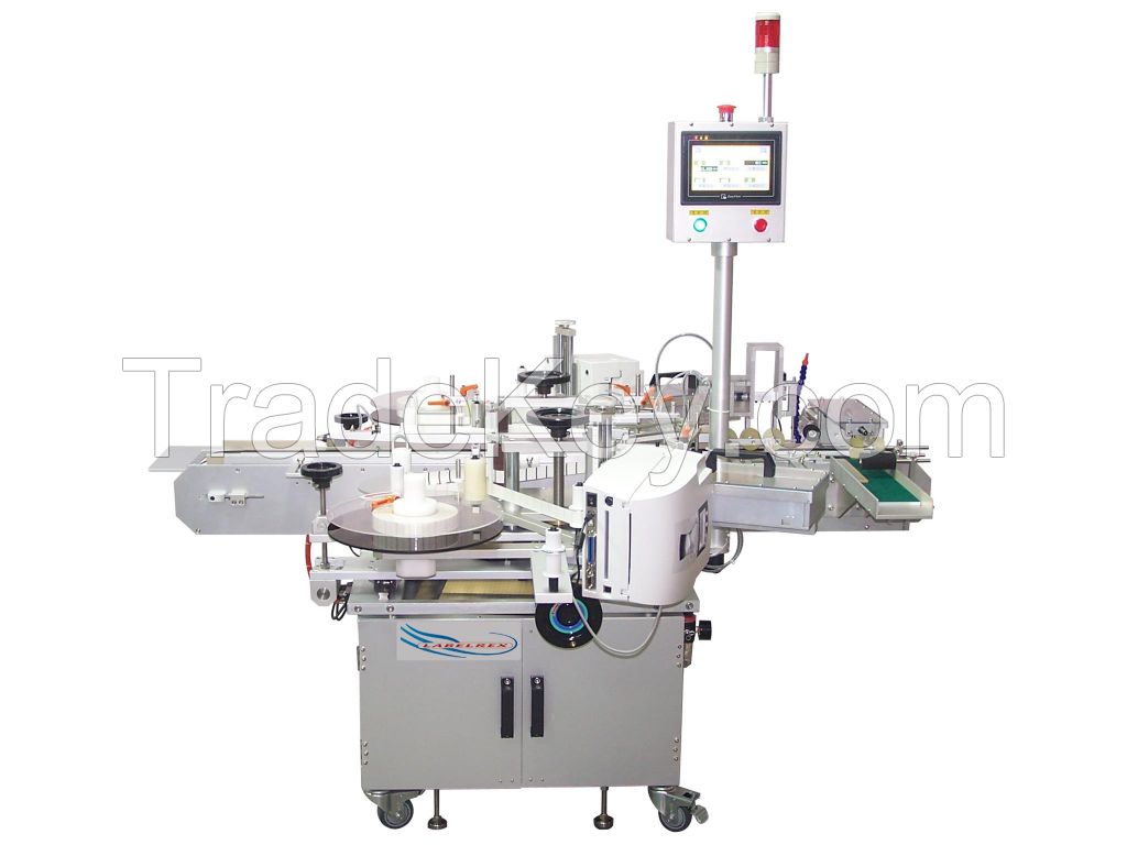 PML 620E Corner Wrapping Two Sided Labeling Machine And Barcode Printer