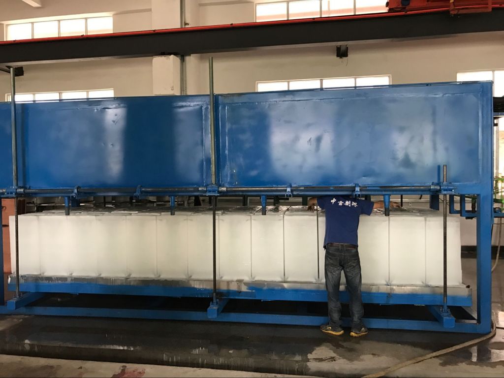 10tons automatic control direct cooling ice block machine