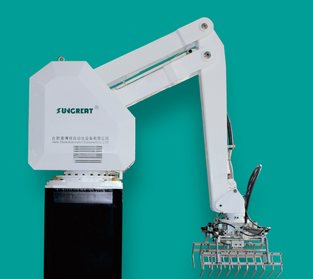 Obote automatic palletizer robot with line solution