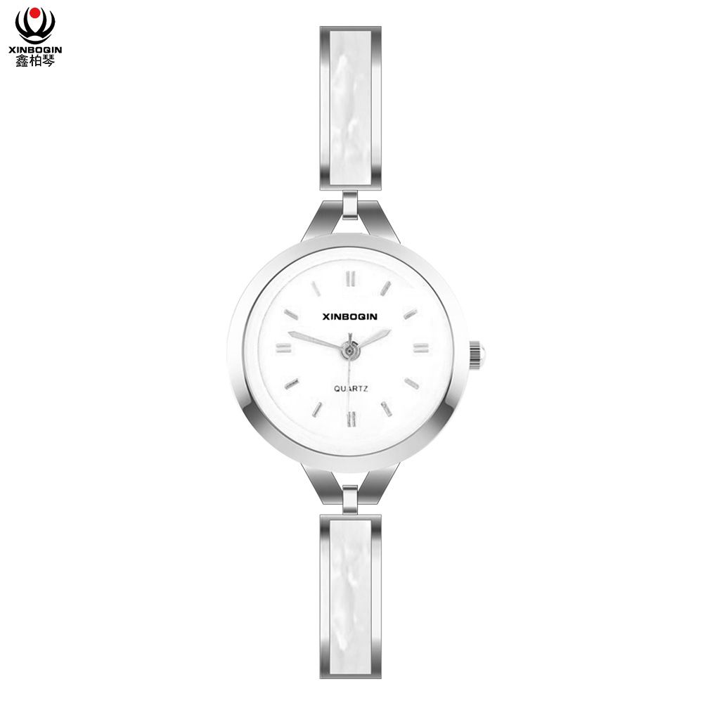 XINBOQIN Manufacturer Woman Custom LOGO Fashion Style New Latest Design Popular Brand Hot Sale Waterproof Acetate Watch