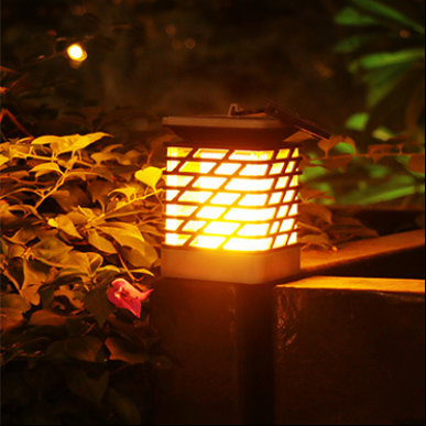 LED solar energy saving garden decor hanging light