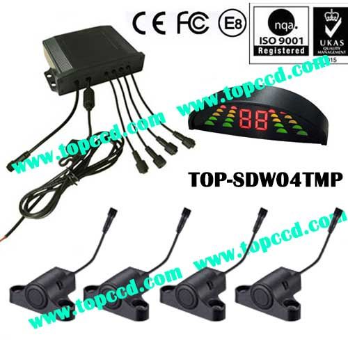 Heavy Duty Vehicle Waterproof Rear 4 Parking Sensor System from TOPCCD (TOP-SDW04TMP)