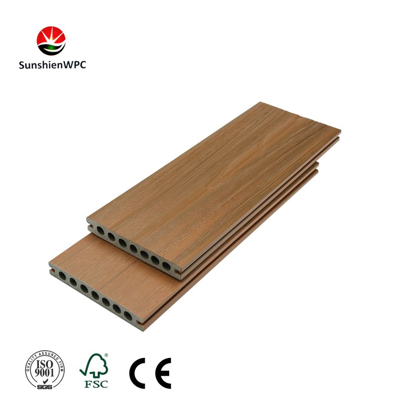 WPC wood plastic composite decking board with CE 