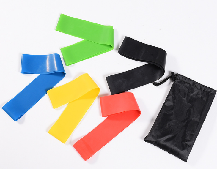  Sports Equipment Custom Printed Fitness Booty Bands Set Resistance Bands