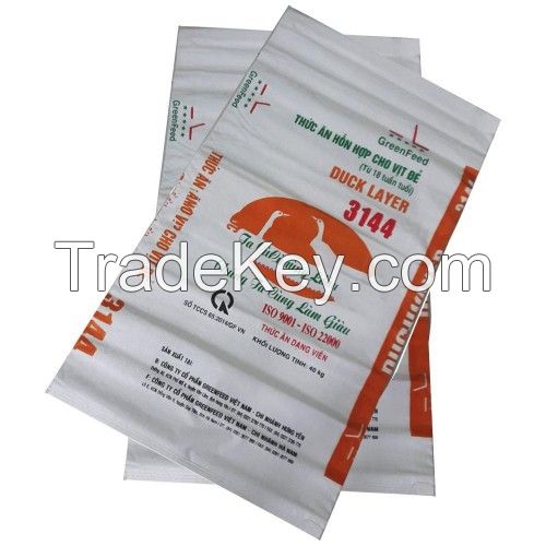 PP WOVEN BAG, 25KG, 50KG FEED BAG