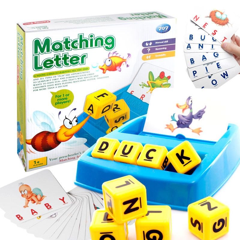 Baby English Spelling Game Alphabet Matching Letter Tool