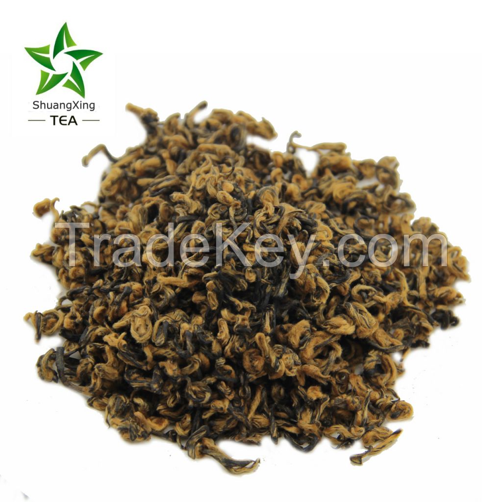 Jinjunmei black tea Jin Luo Top quality China broken black tea single bud black tea