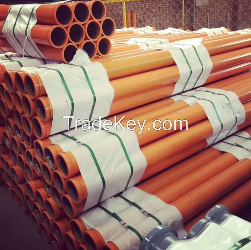 zoomlion concrete pump parts DN125*3M concrete pump pipe