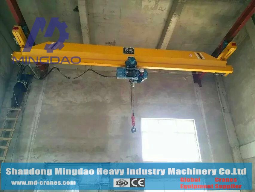 Finely Processed Factory Direct Sale 10Ton LX Model Under Hung Type Overhead Bridge Crane with Moderate Price