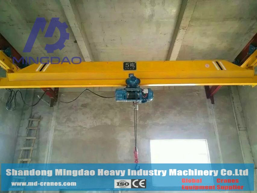 Finely Processed Factory Direct Sale 10Ton LX Model Under Hung Type Overhead Bridge Crane with Moderate Price