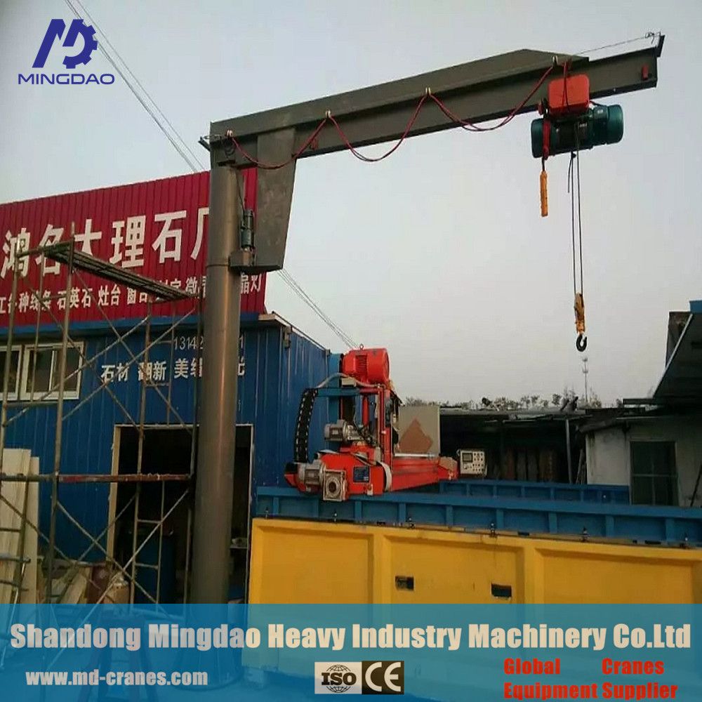 Great Variety Of Designs BZD Type 500Kg Telescopic Boom Fly Jib Crane FamousFor High Quality