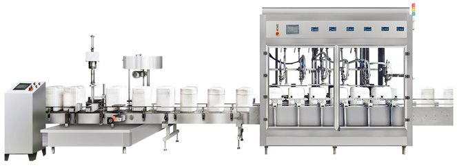 Net Weight Liquid Filling Machine