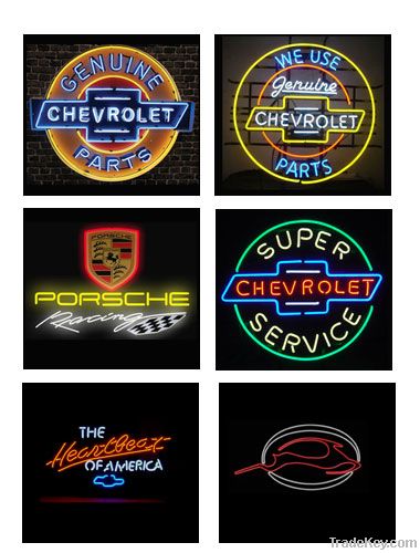 Chevrolet Neon car signs / impala car signs