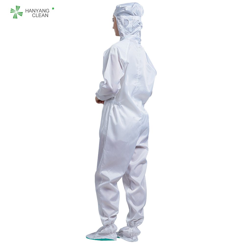 Food grade Autoclavable Cleanroom Antistatic garments stripe jumpsuits coveralls lab coats hospital uniform