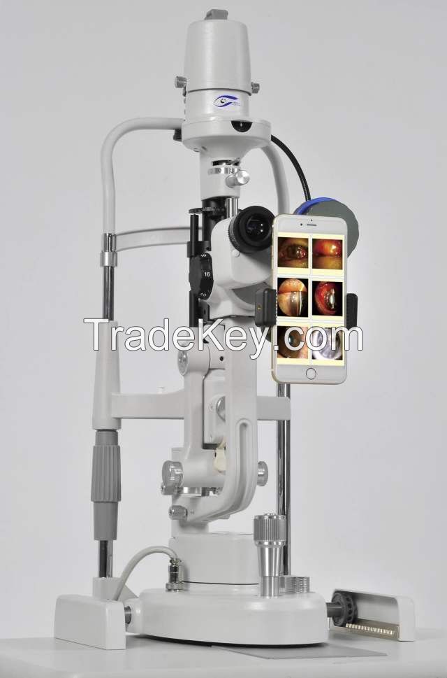 Hot Selling 5 Step Magnification Zeiss Type Slit Lamp Microscope