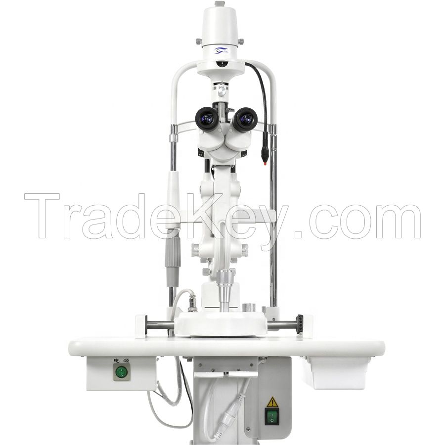 Hot Selling 5 Step Magnification Zeiss Type Slit Lamp Microscope