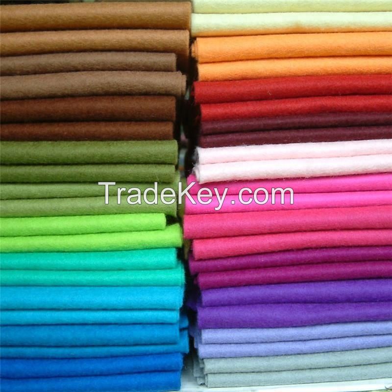 Factory wholesale durable 100% merino wool felt fabric 100% german wool felt