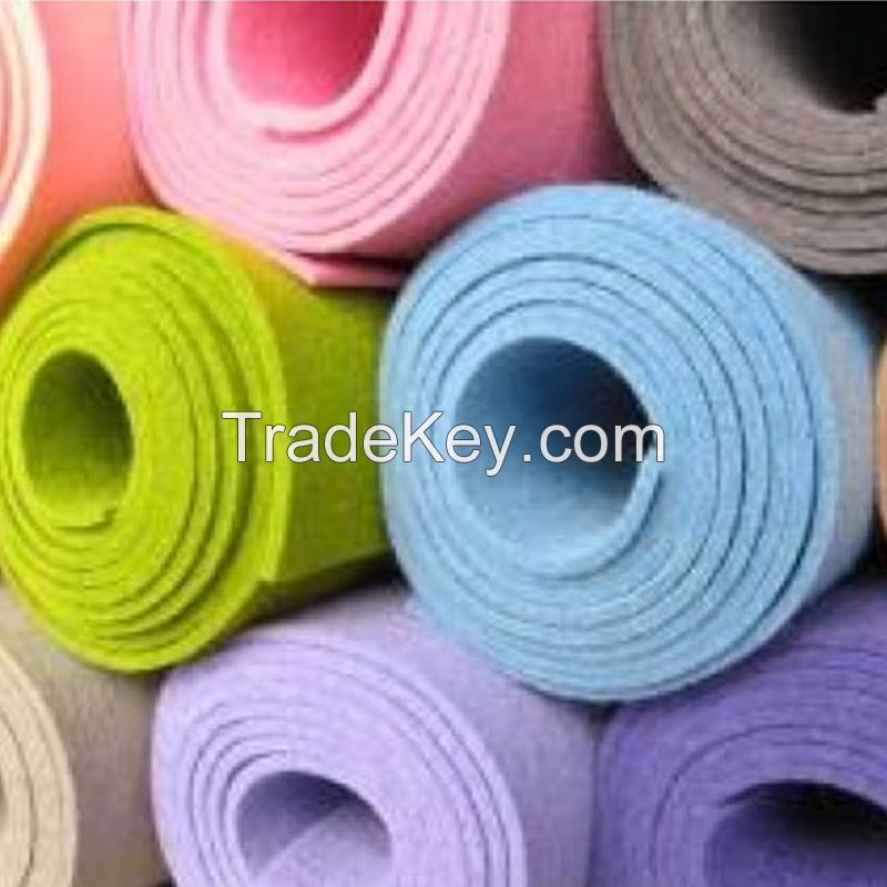 Factory wholesale durable 100% merino wool felt fabric 100% german wool felt