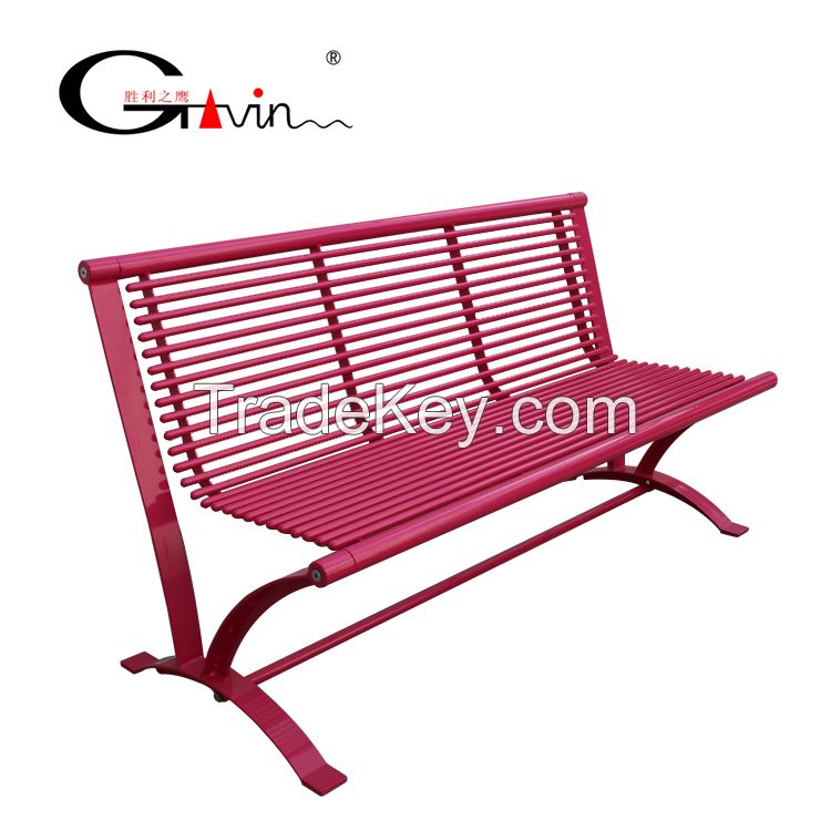 Gavin Steel Outdoor Steel Park Bench