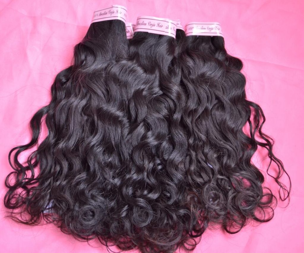 Water Wave Virgin Human Hair Weaves