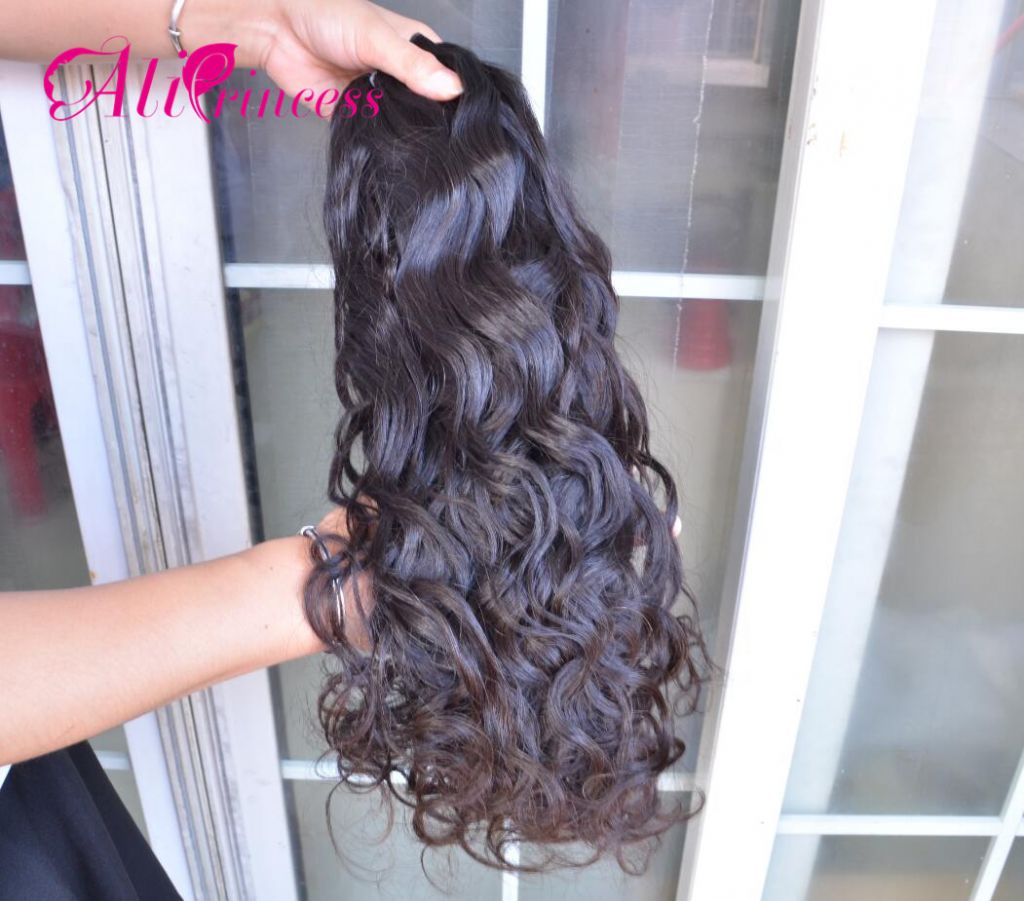 Water Wave Virgin Human Hair Weaves