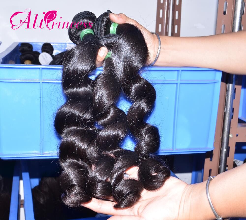 Loose Wave Virgin Human Hair Weaves