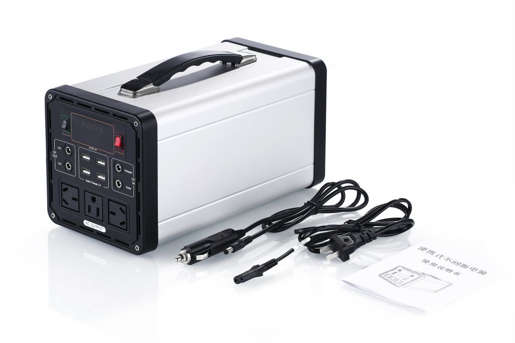 500W portable power generator FC-500U 12V 41.6Ah li-ion battery