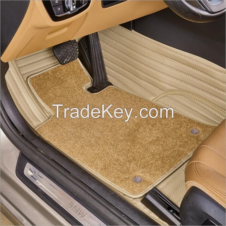 Original and Stylish car floor mats PVC Leather material