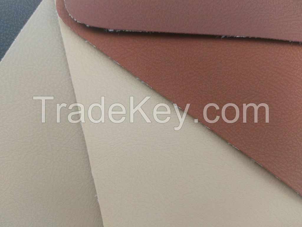 Leatherette for car interior upholstery PVC synthetic leather 